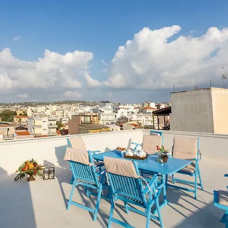 Sea View Penthouse With Roof Garden Apartment Chania  Exterior photo